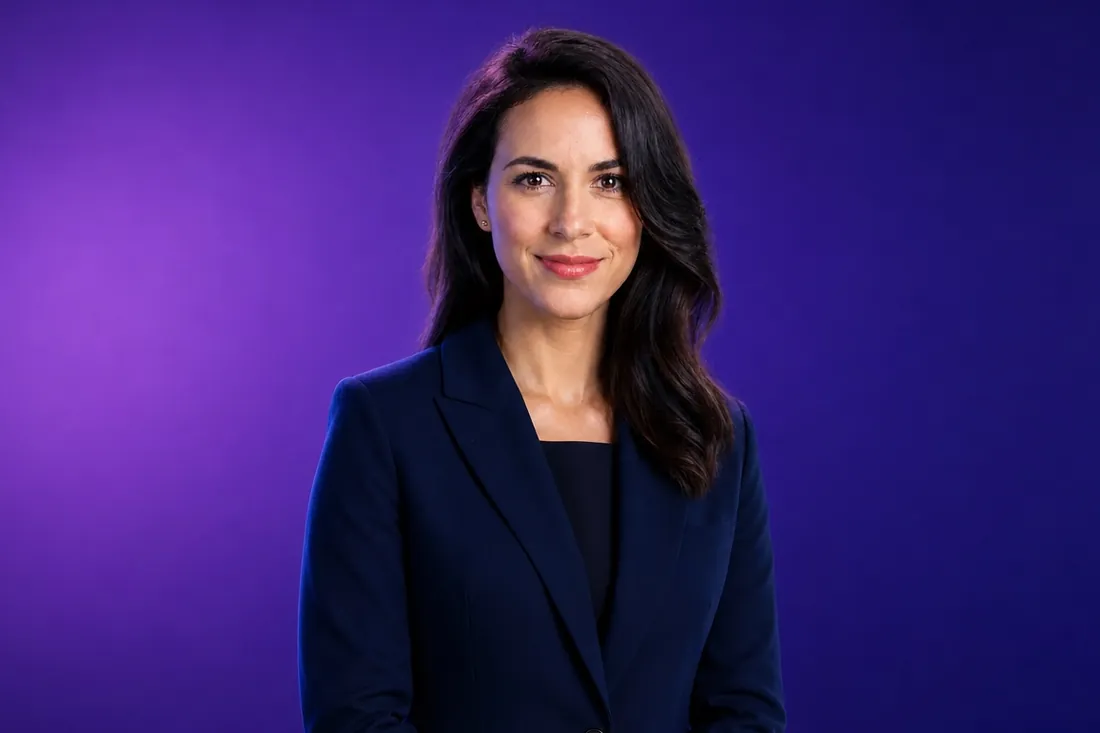 Portrait de Sofia, agente vocale IA