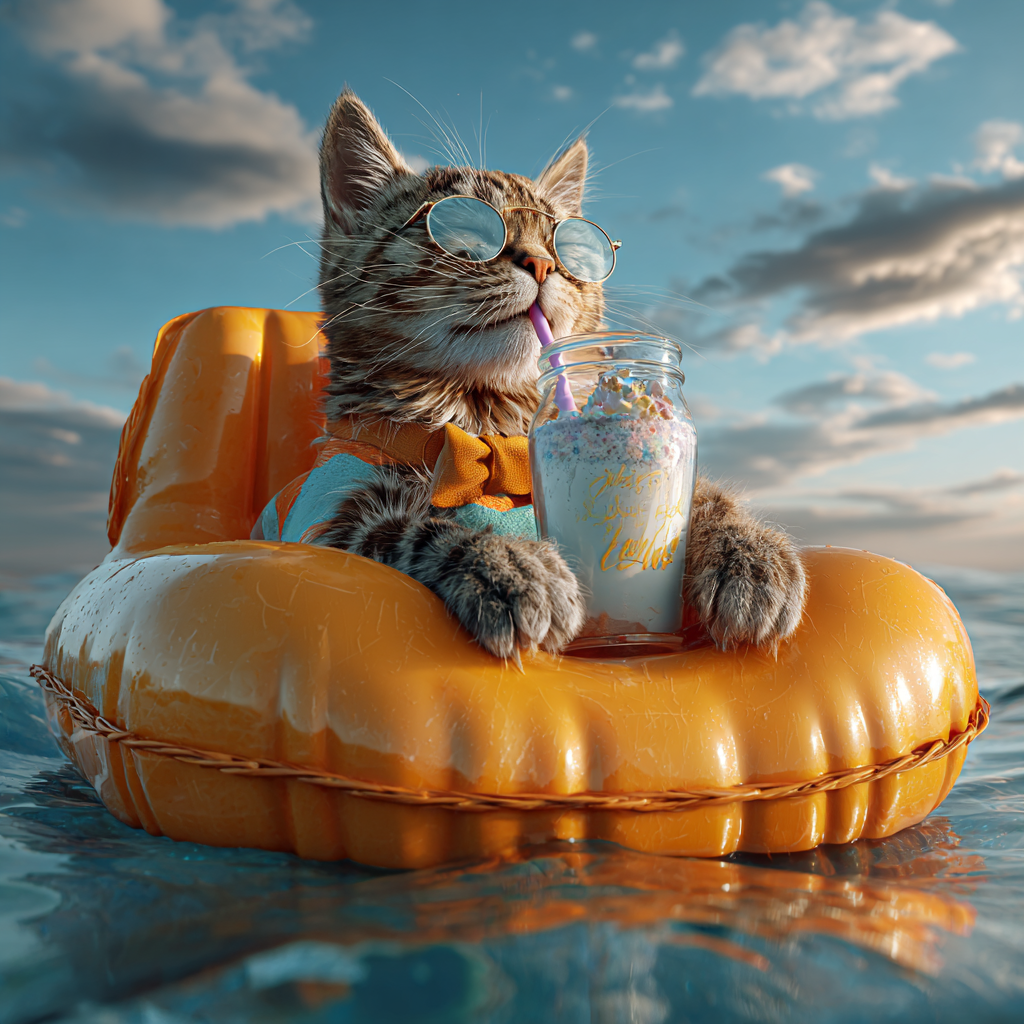 Photomanipulation créative humoristique – studio graphisme original agence web design Genève