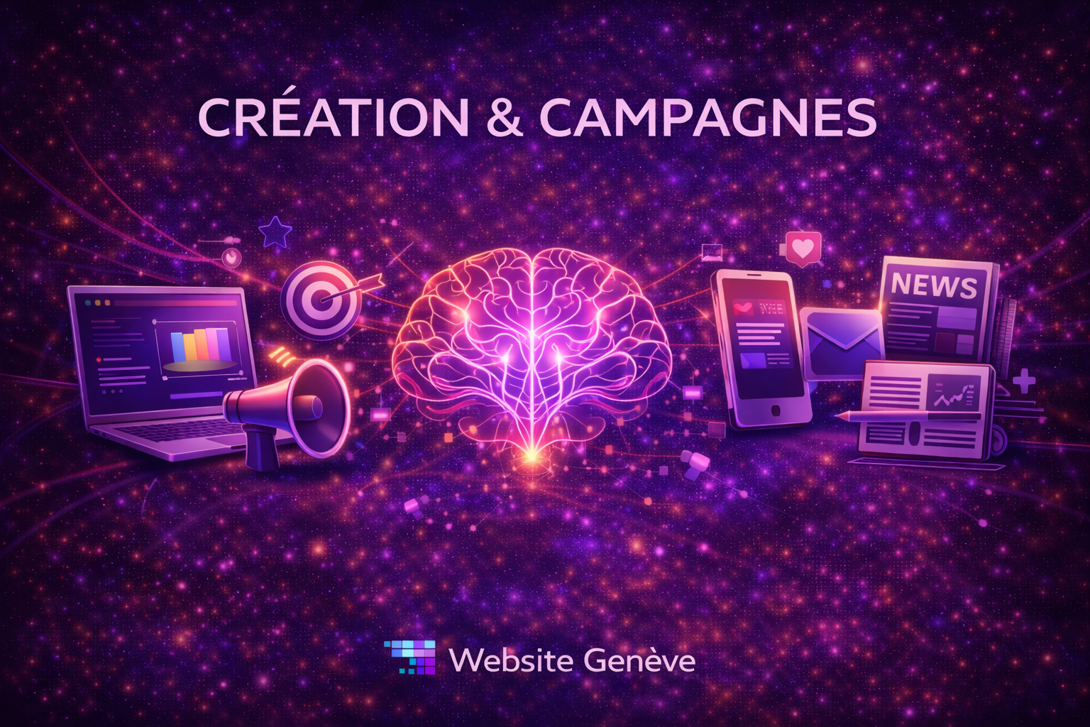 Creation campagne - agence digitale Genève